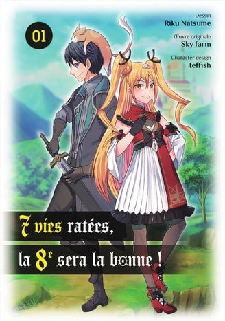 couverture du Manhwa 7 vies ratées, la 8e sera la bonne !
