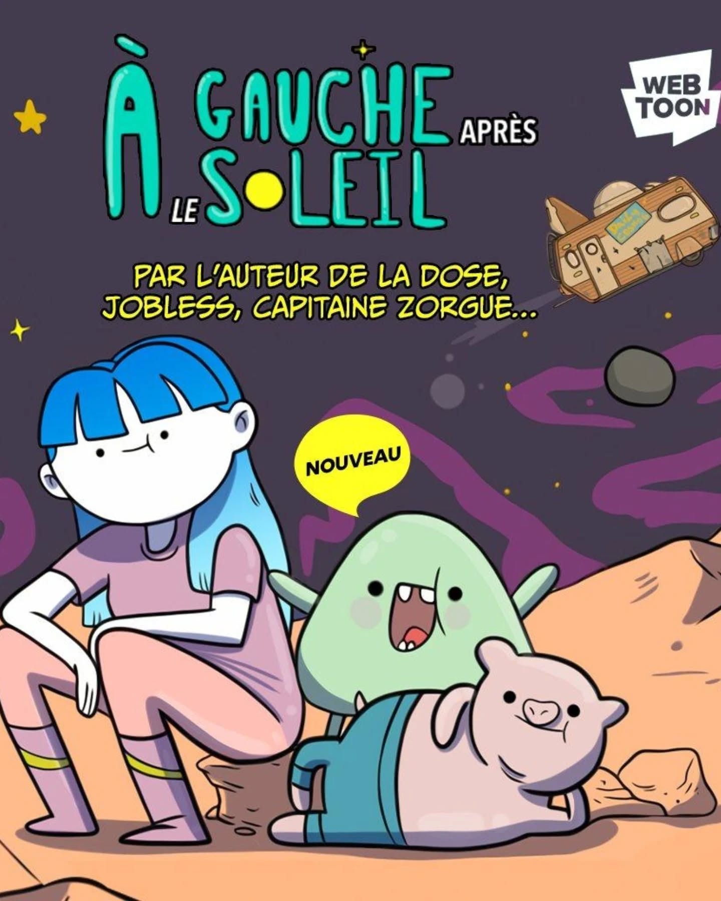 couverture du Manhwa &Agrave; Gauche Apr&egrave;s Le Soleil