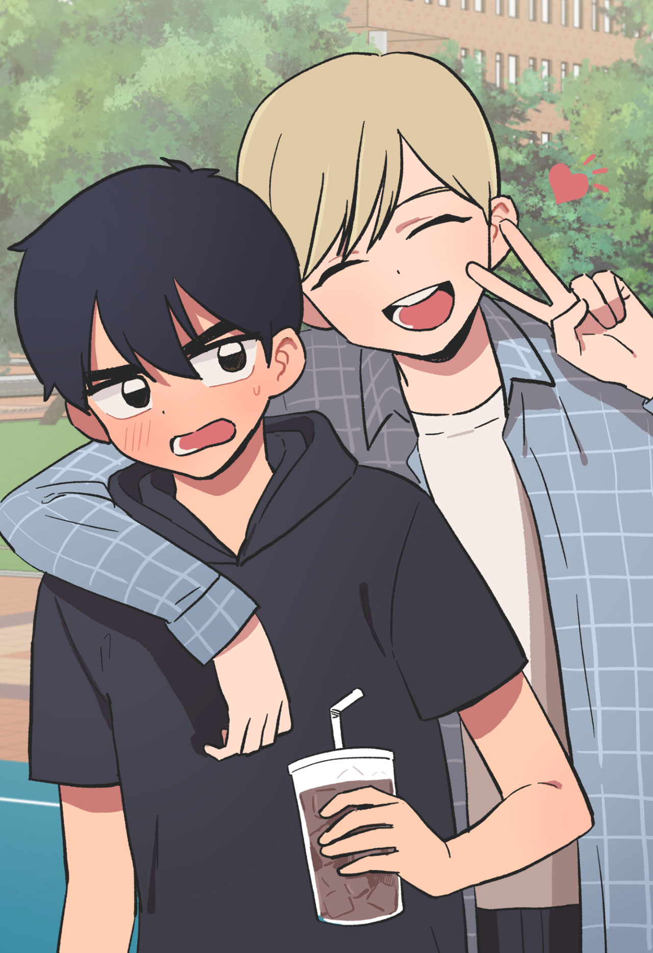couverture du Manhwa A la hauteur !