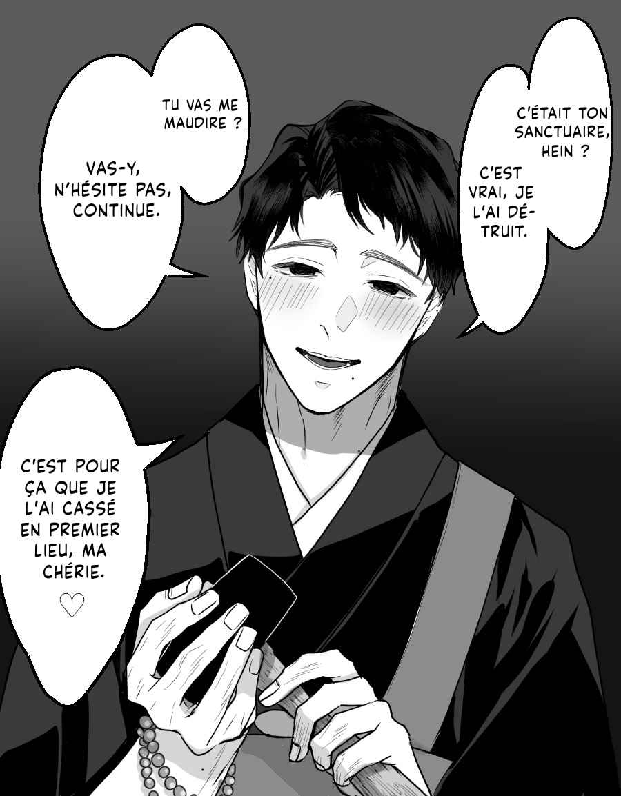 couverture du Manga A Psychopath Destroyed My Shrine and Threatened Me