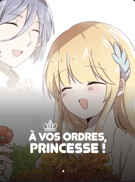 &Agrave; vos ordres, princesse !