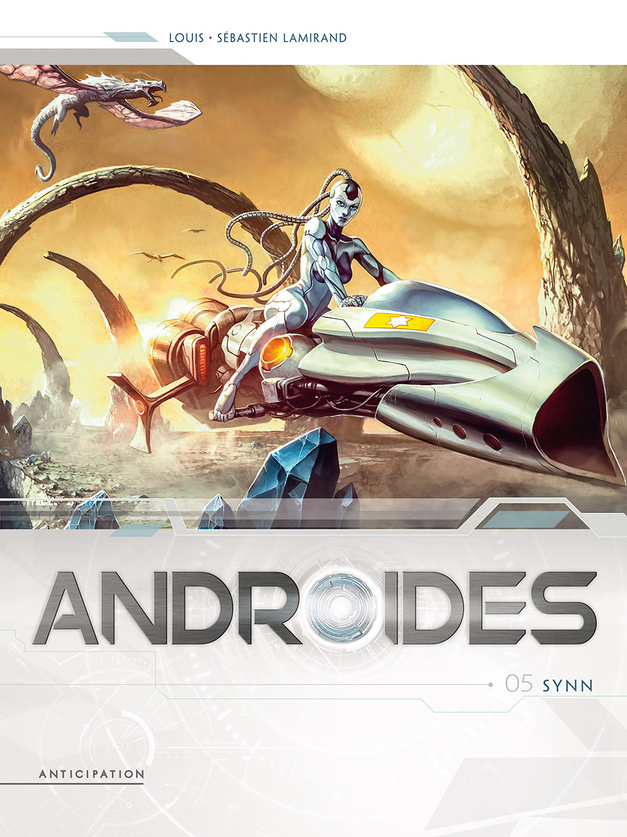 couverture du Bande Dessinée Androïdes
