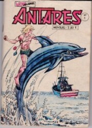 couverture du Bande Dessin&eacute;e Antar&egrave;s (Mon Journal)