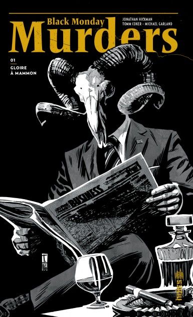 couverture du Bande Dessin&eacute;e Black Monday Murders