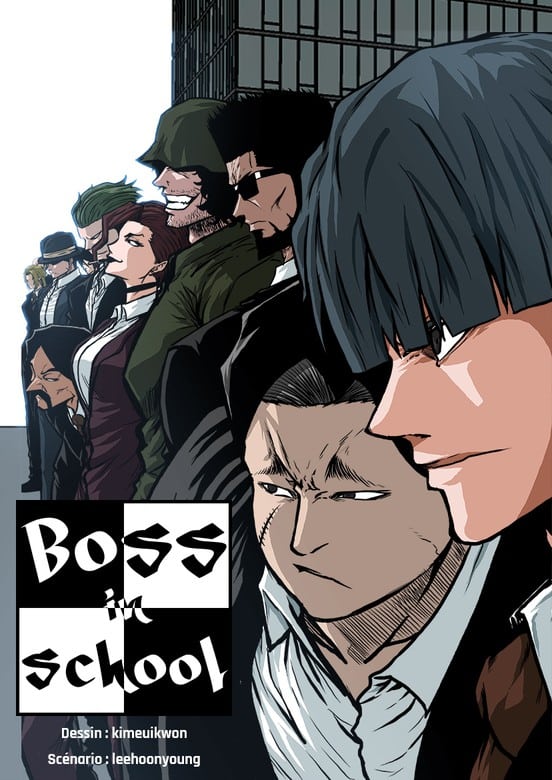 couverture du Manhwa Boss in School