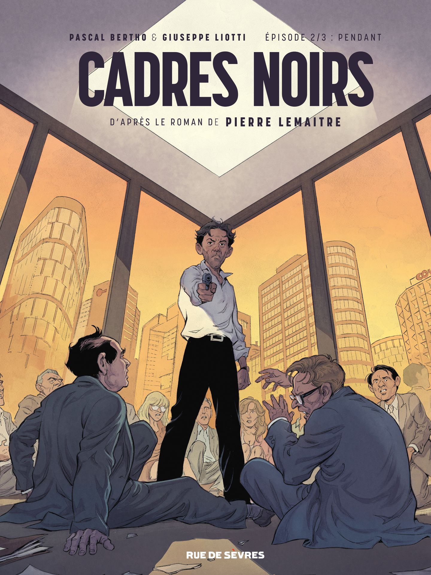 couverture du Bande Dessin&eacute;e Cadres Noirs