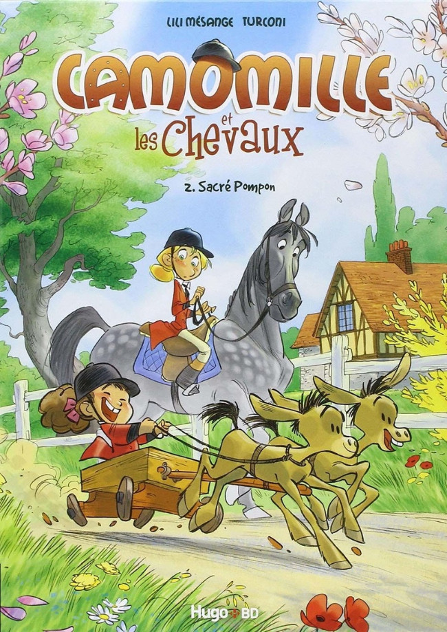 couverture du Bande Dessinée Camomille Et Les Chevaux