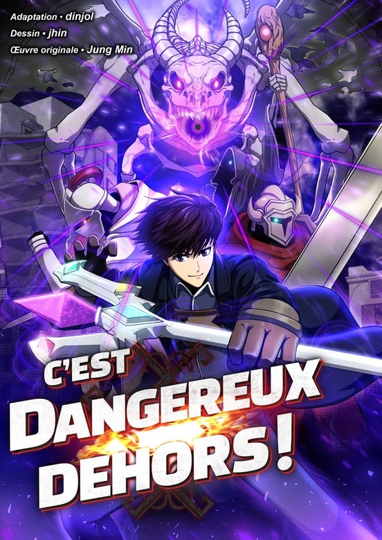 couverture du Manhwa C'est dangereux dehors !