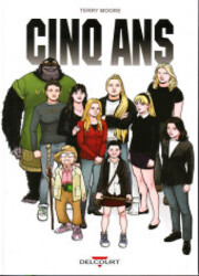 couverture du Bande Dessin&eacute;e Cinq Ans