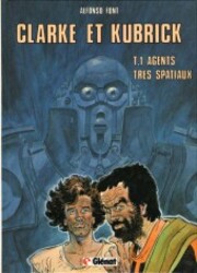 couverture du Bande Dessinée Clarke Et Kubrick