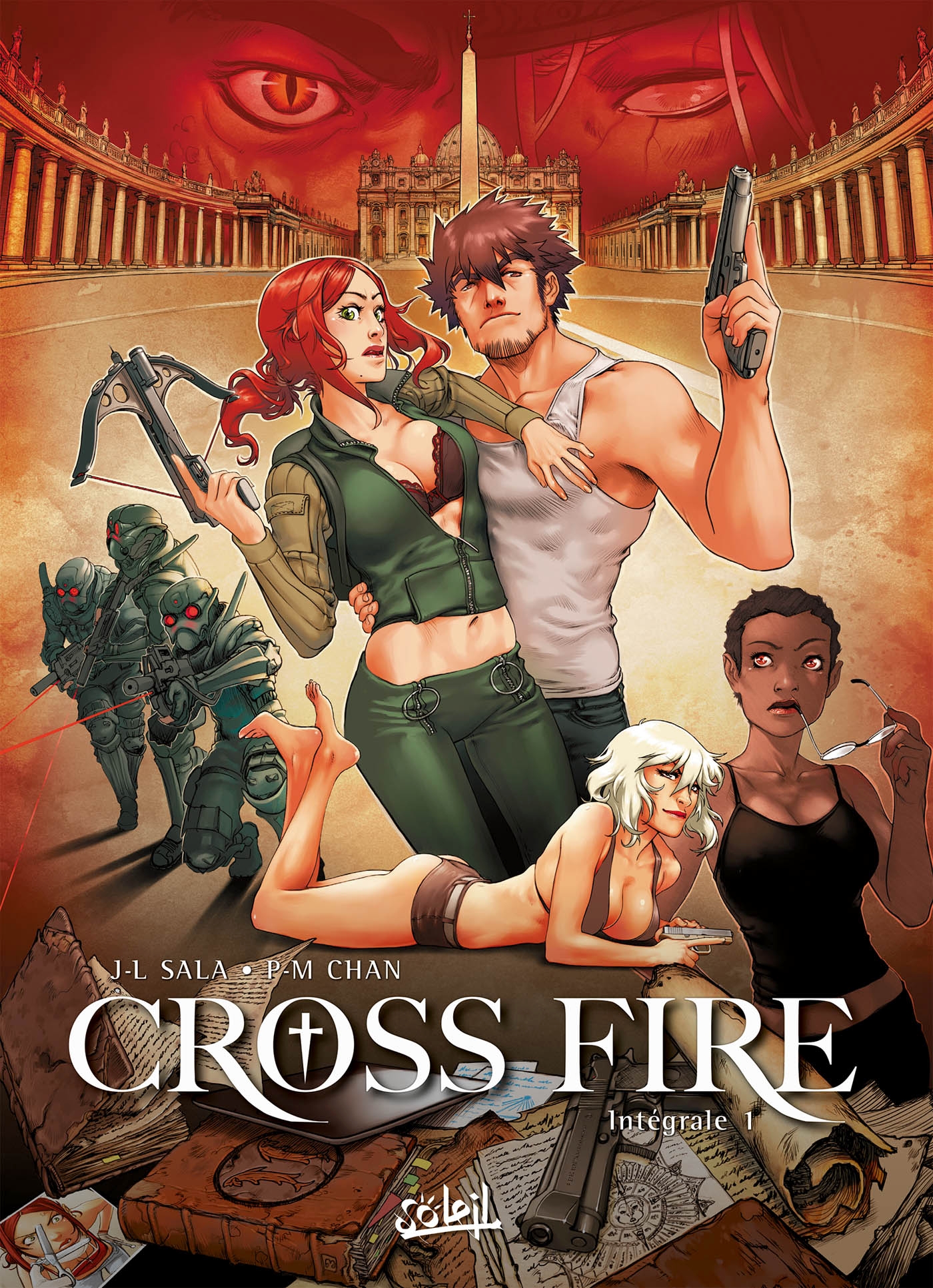 couverture du Bande Dessin&eacute;e Cross Fire