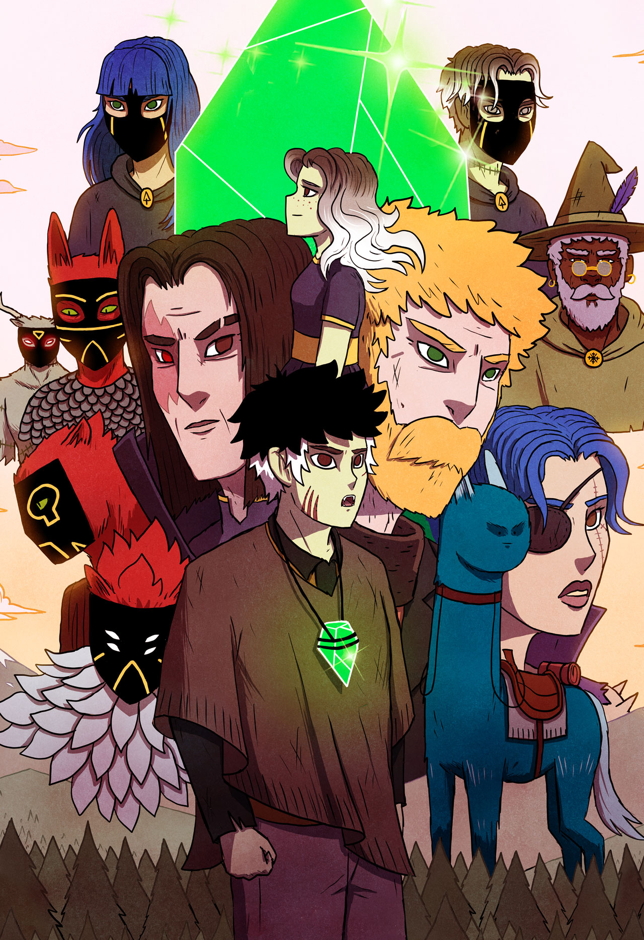 couverture du Manhwa Crystal Digger