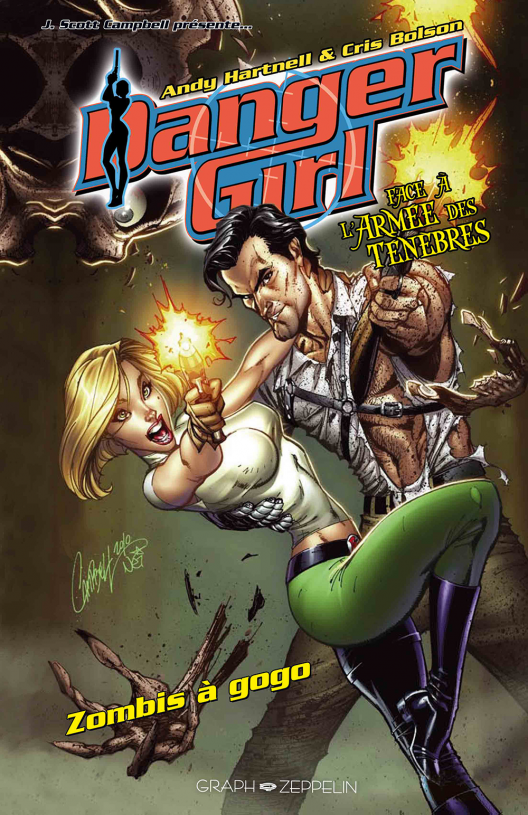 couverture du Bande Dessin&eacute;e Danger Girl (Semic)