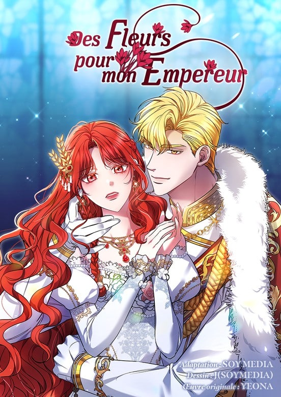 couverture du Manhwa Des Fleurs pour mon empereur