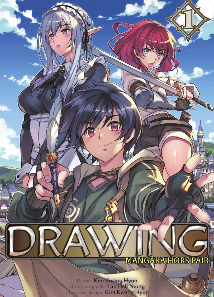 Drawing - Mangaka hors pair