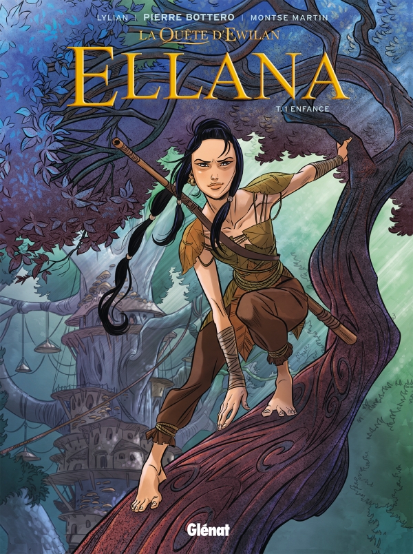 couverture du Bande Dessin&eacute;e Ellana - La Qu&ecirc;te D'Ewilan