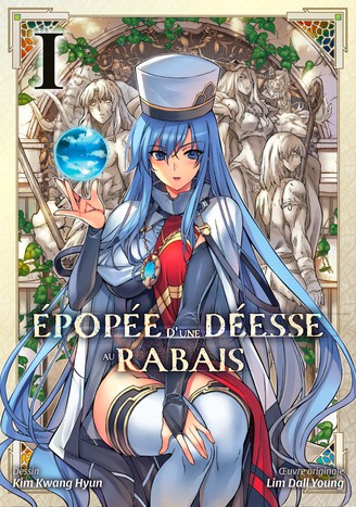 couverture du Manhwa Épopée d'une déesse au rabais
