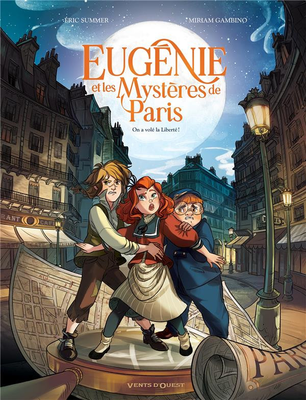 couverture du Bande Dessin&eacute;e Eug&eacute;nie Et Les Myst&egrave;res De Paris