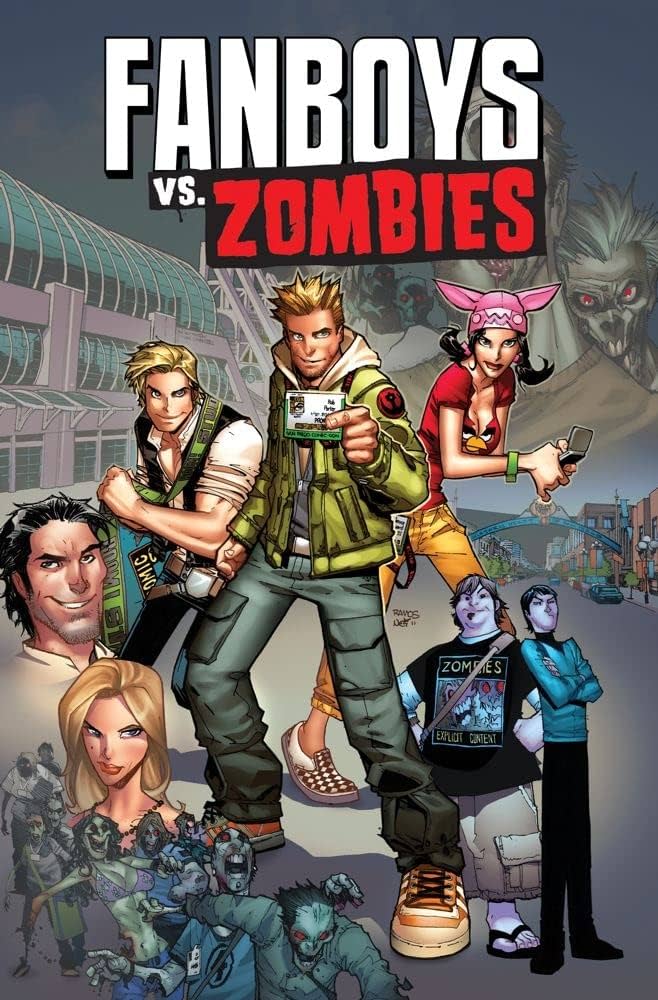 couverture du Bande Dessin&eacute;e Fanboys Vs. Zombies