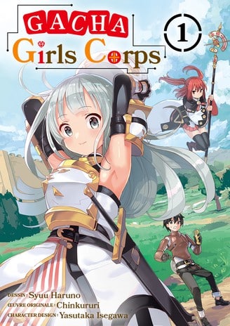 couverture du Manga Gacha Girls Corps