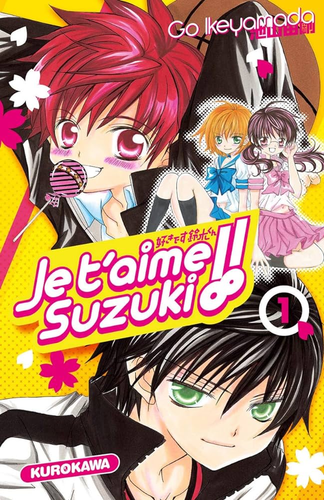 couverture du Manga Je T'aime Suzuki