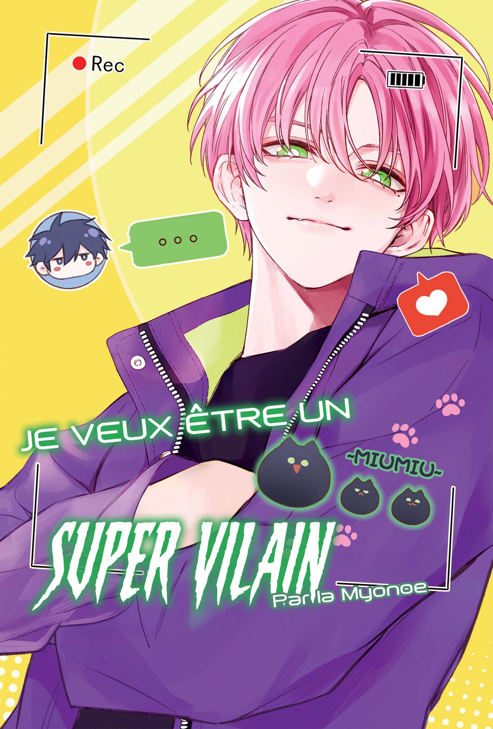 couverture du Manhua Je Veux &Ecirc;tre un Super Vilain