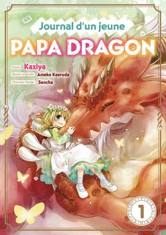 couverture du Manhwa Journal d'un Jeune Papa Dragon
