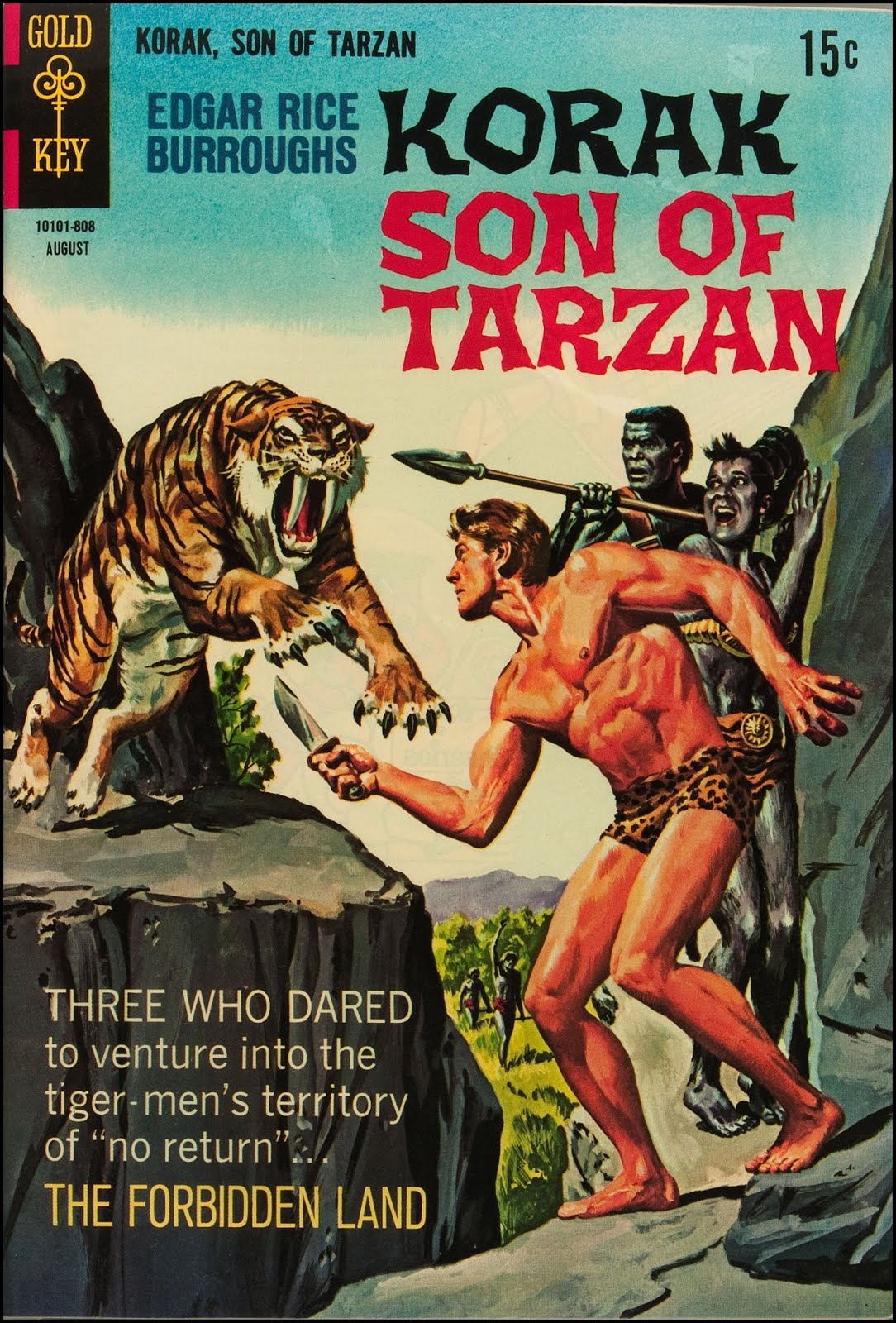 couverture du Bande Dessin&eacute;e Korak, Le Fils De Tarzan