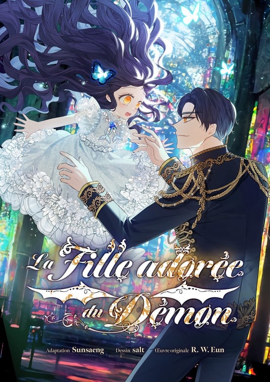 couverture du Manhwa La Fille ador&eacute;e du D&eacute;mon