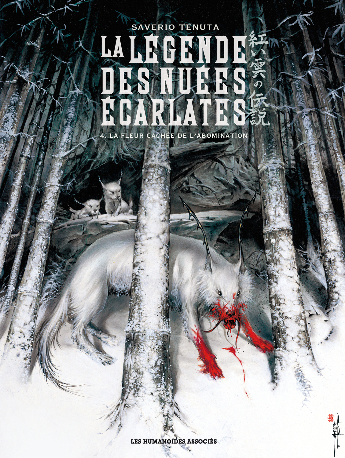 couverture du Bande Dessin&eacute;e La L&eacute;gende Des Nu&eacute;es &Eacute;carlates