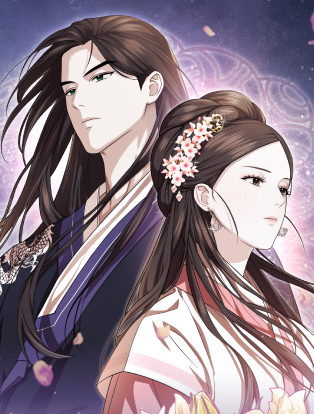 couverture du Manhwa La nuit où tombent les fleurs (Censurée)