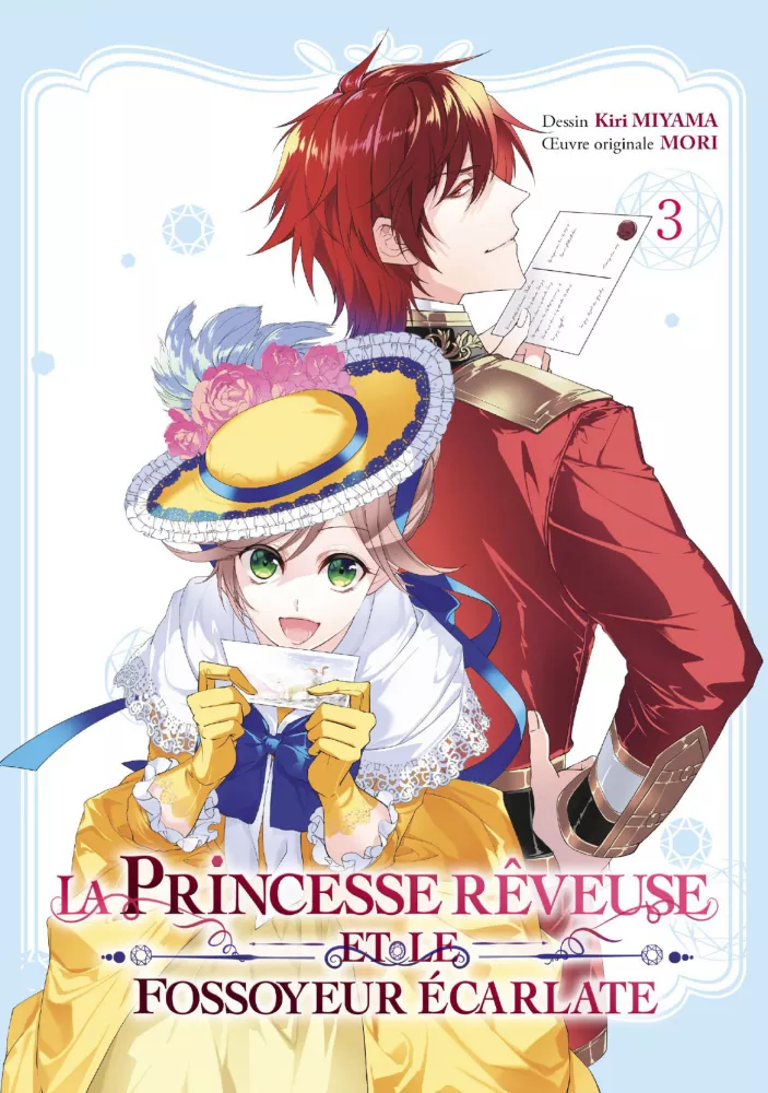 couverture du Manhwa La Princesse r&ecirc;veuse et le Fossoyeur &Eacute;carlate