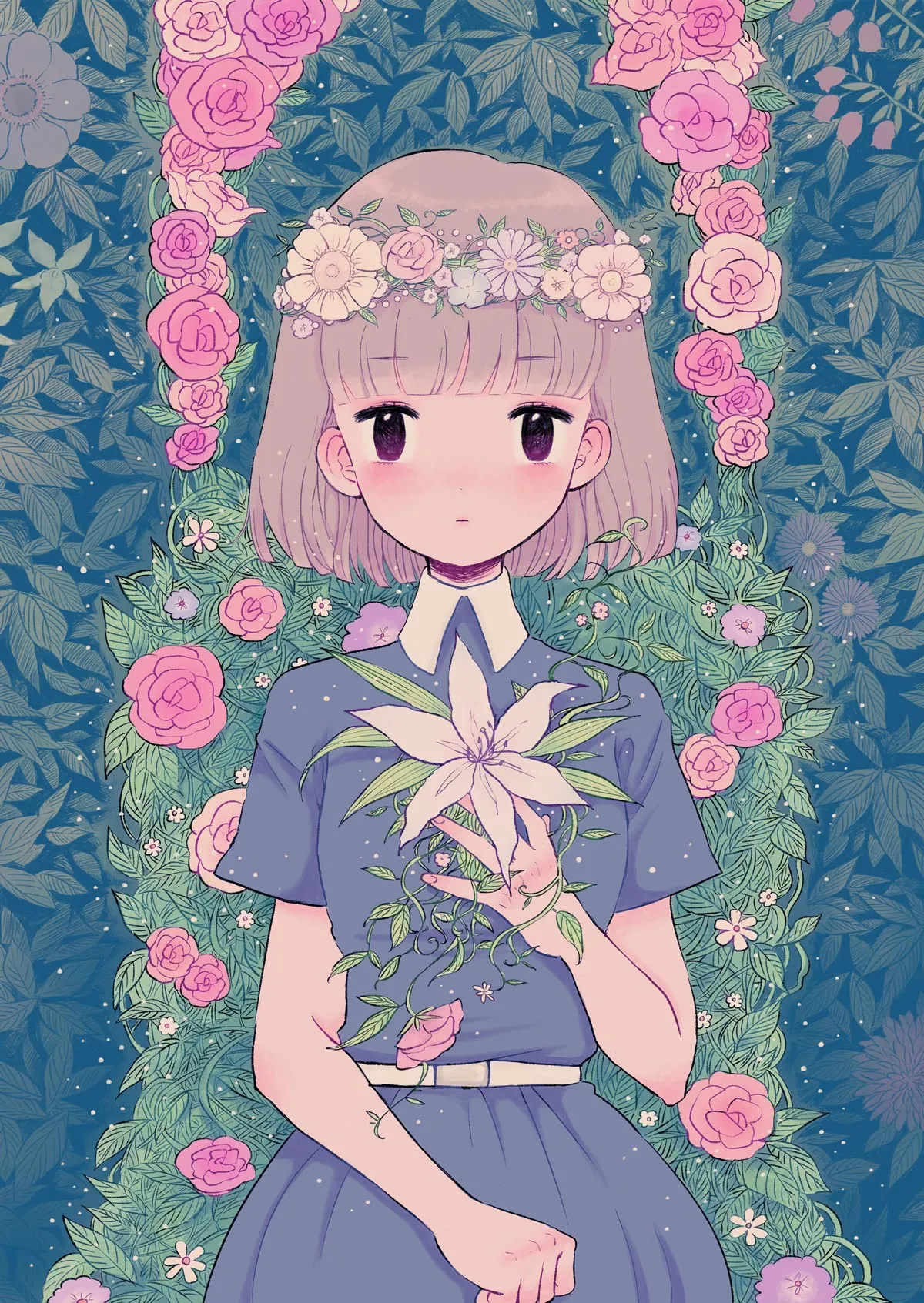 couverture du Manhwa La reine des Idealily