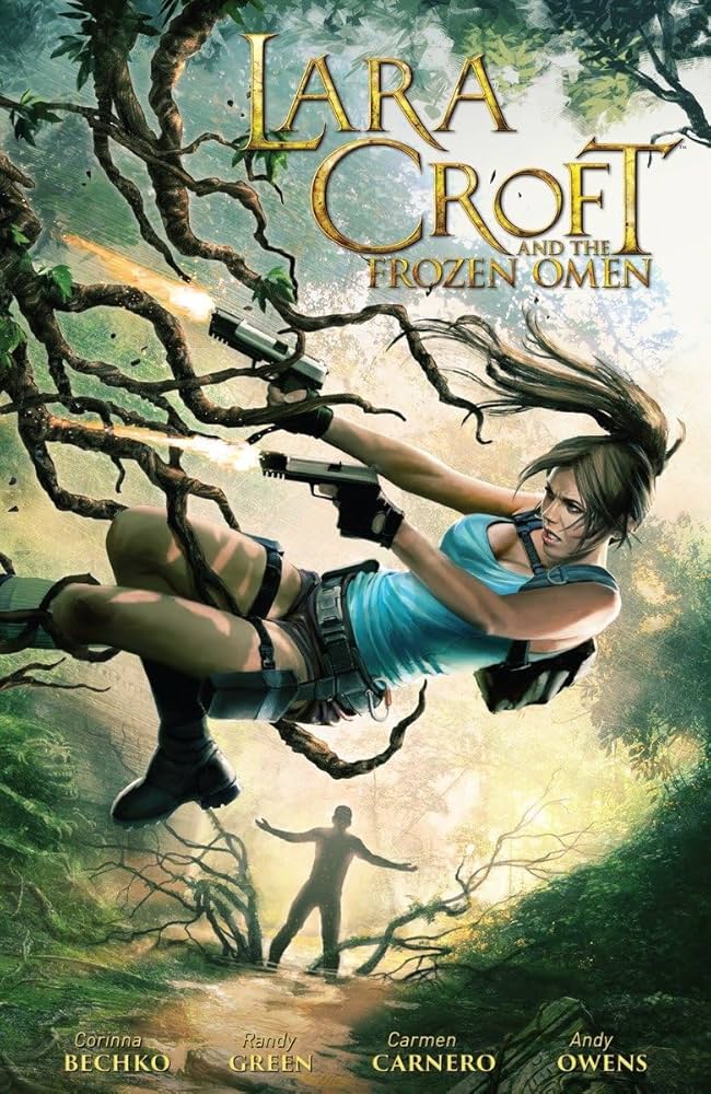 couverture du Bande Dessin&eacute;e Lara Croft And The Frozen Omen