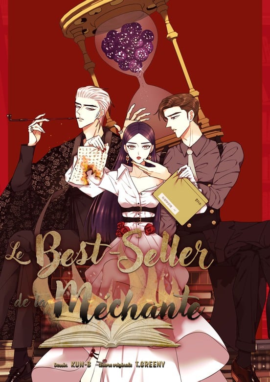 couverture du Manhwa Le best-seller de la méchante