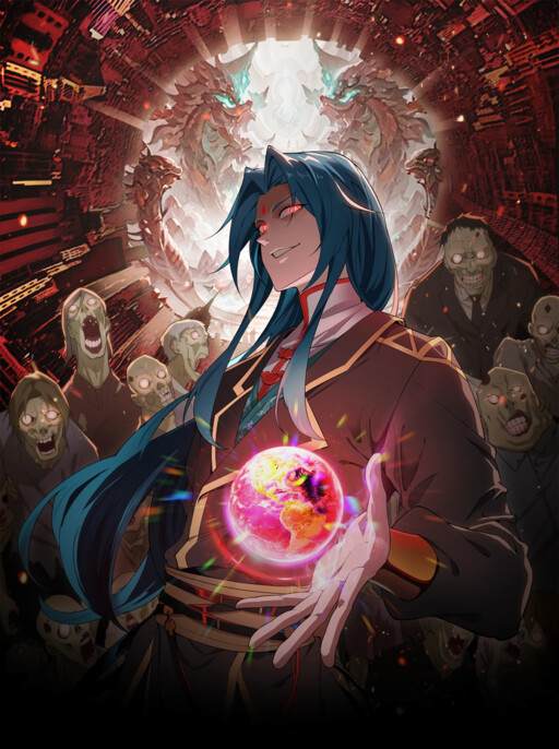 couverture du Manhua Le Cultivateur D&eacute;moniaque Renaissant Tombe Sur Une Plan&egrave;te Zombie