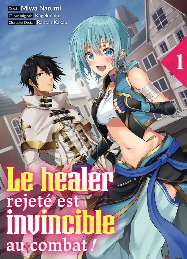 couverture du Manhwa Le healer rejeté est invincible au combat !