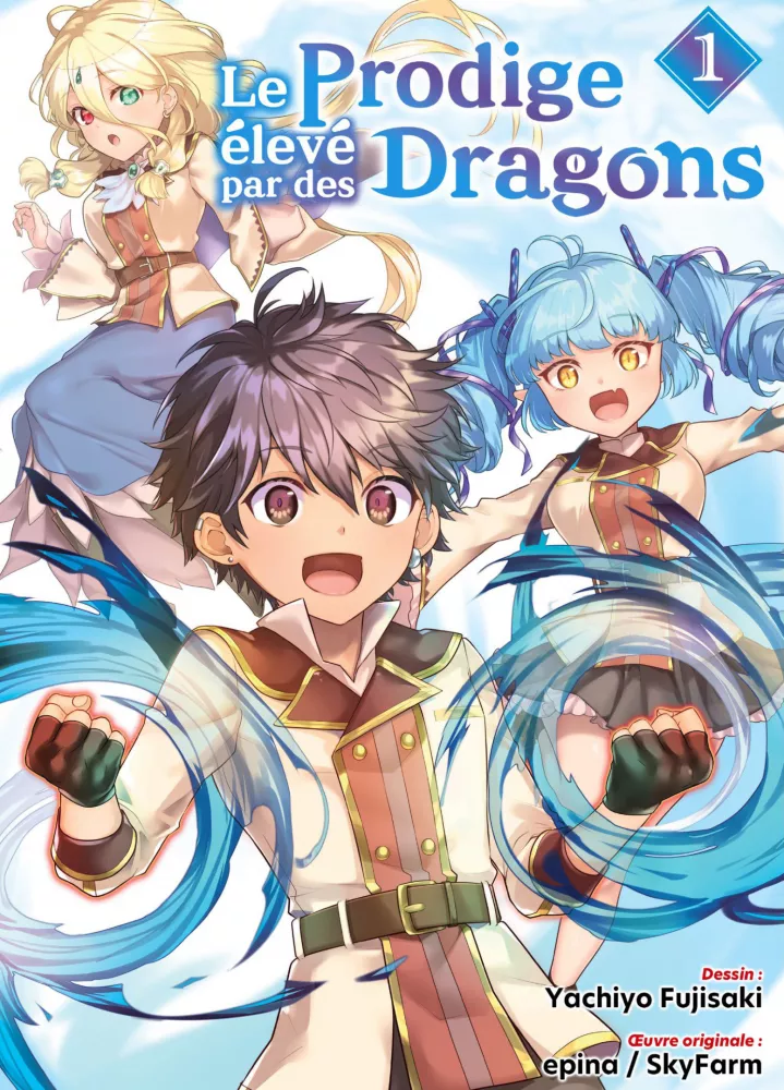 couverture du Manhwa Le prodige &eacute;lev&eacute; par des dragons