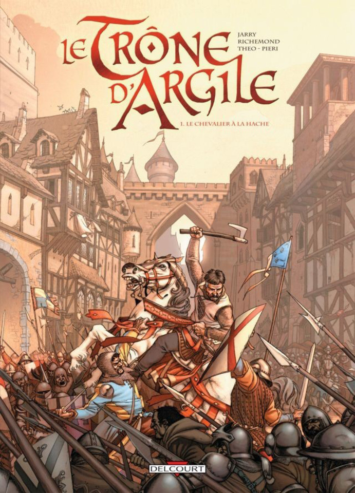couverture du Bande Dessinée Le Trône D'Argile