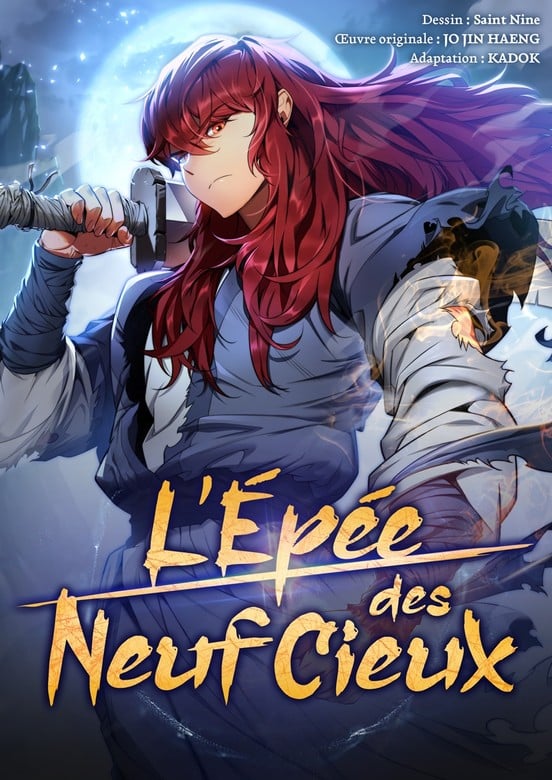 couverture du Manhwa L'&Eacute;p&eacute;e des neuf cieux [OFFICIEL]