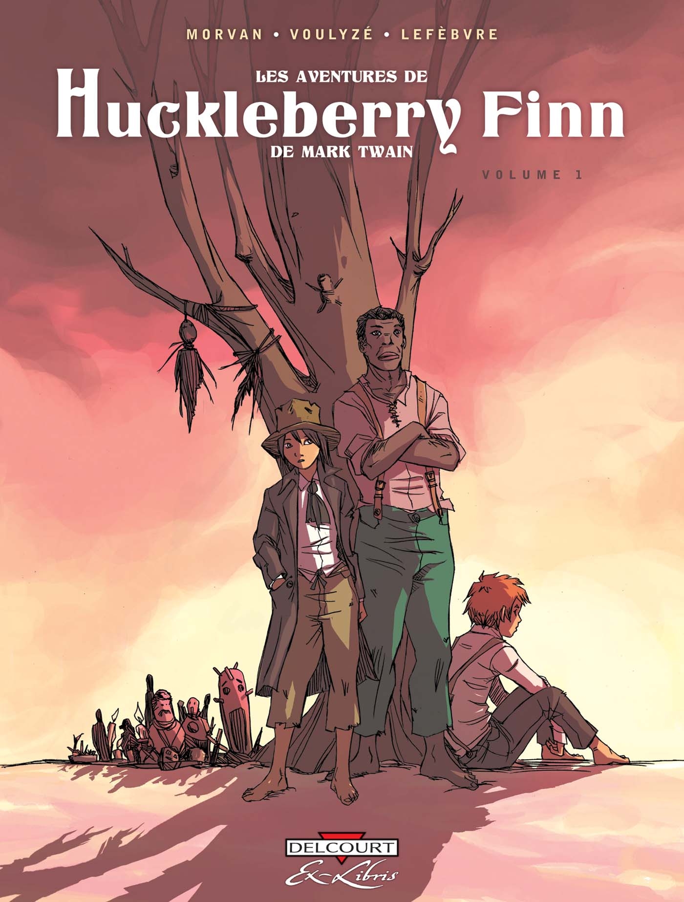 couverture du Manga Les Aventures D'Huckleberry Finn