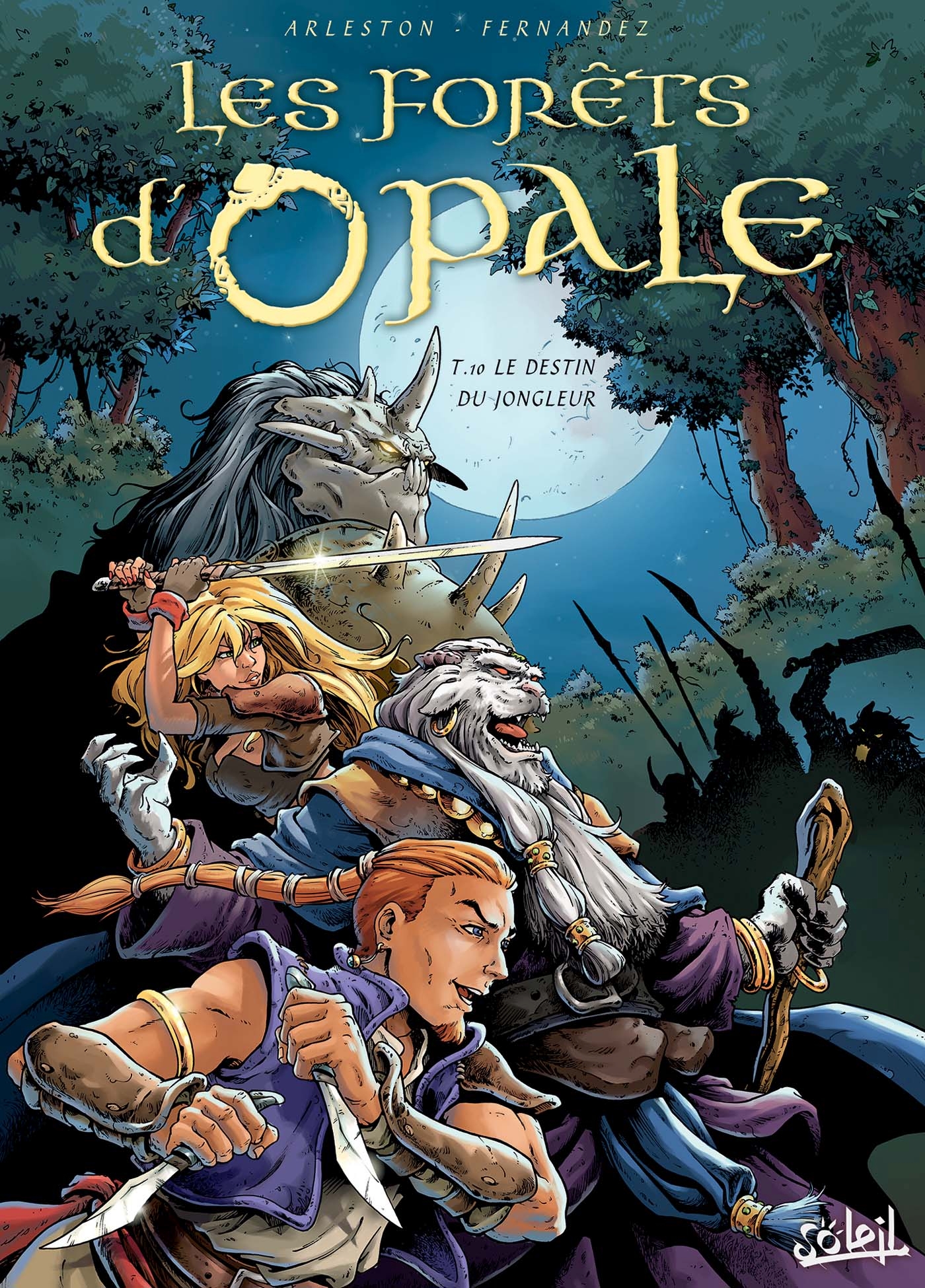 couverture du Bande Dessin&eacute;e Les For&ecirc;ts D'Opale