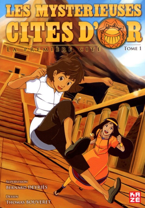 couverture du Bande Dessin&eacute;e Les Myst&eacute;rieuses Cit&eacute;s D'Or