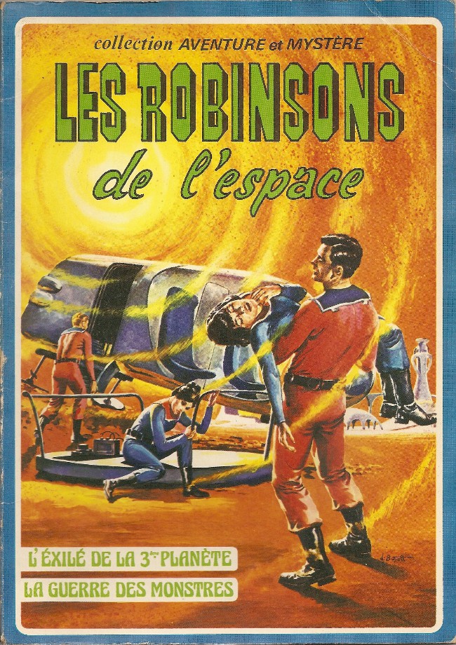 couverture du Bande Dessin&eacute;e Les Robinsons De L'Espace