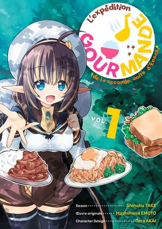 couverture du Manhwa L'exp&eacute;dition gourmande de la seconde unit&eacute; d'Enoch