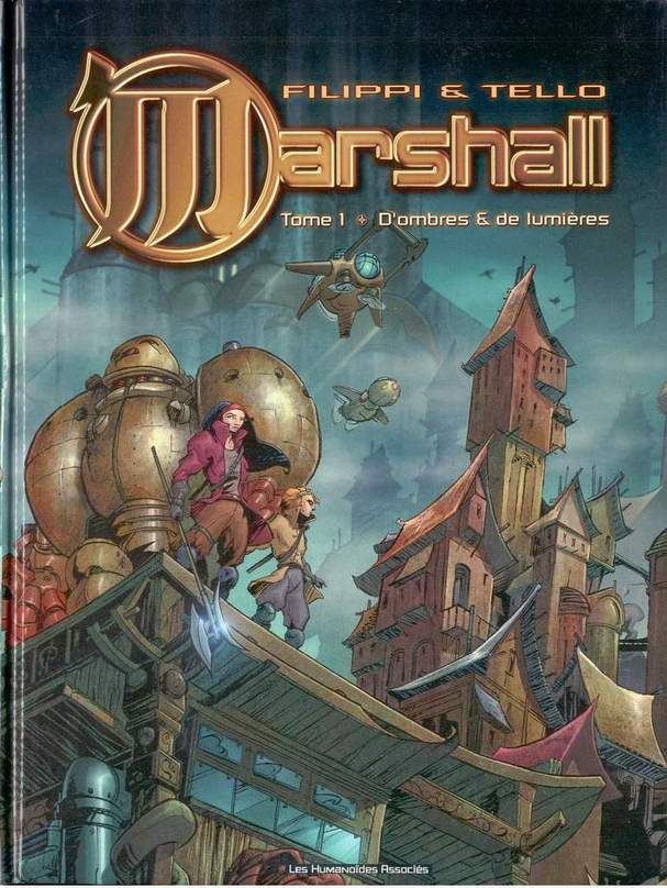 couverture du Bande Dessin&eacute;e Marshall