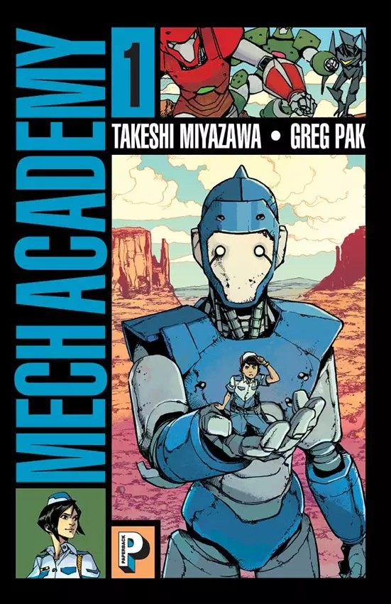 couverture du Manga Mech Academy