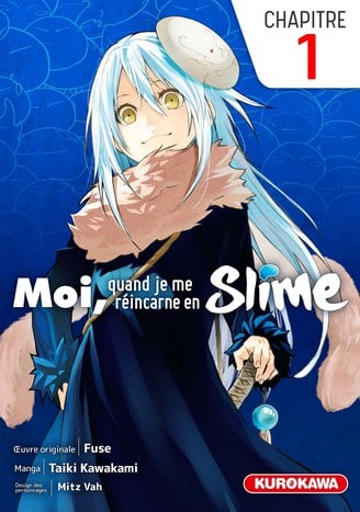 couverture du Manhwa Moi, quand je me r&eacute;incarne en Slime [OFFICIEL]