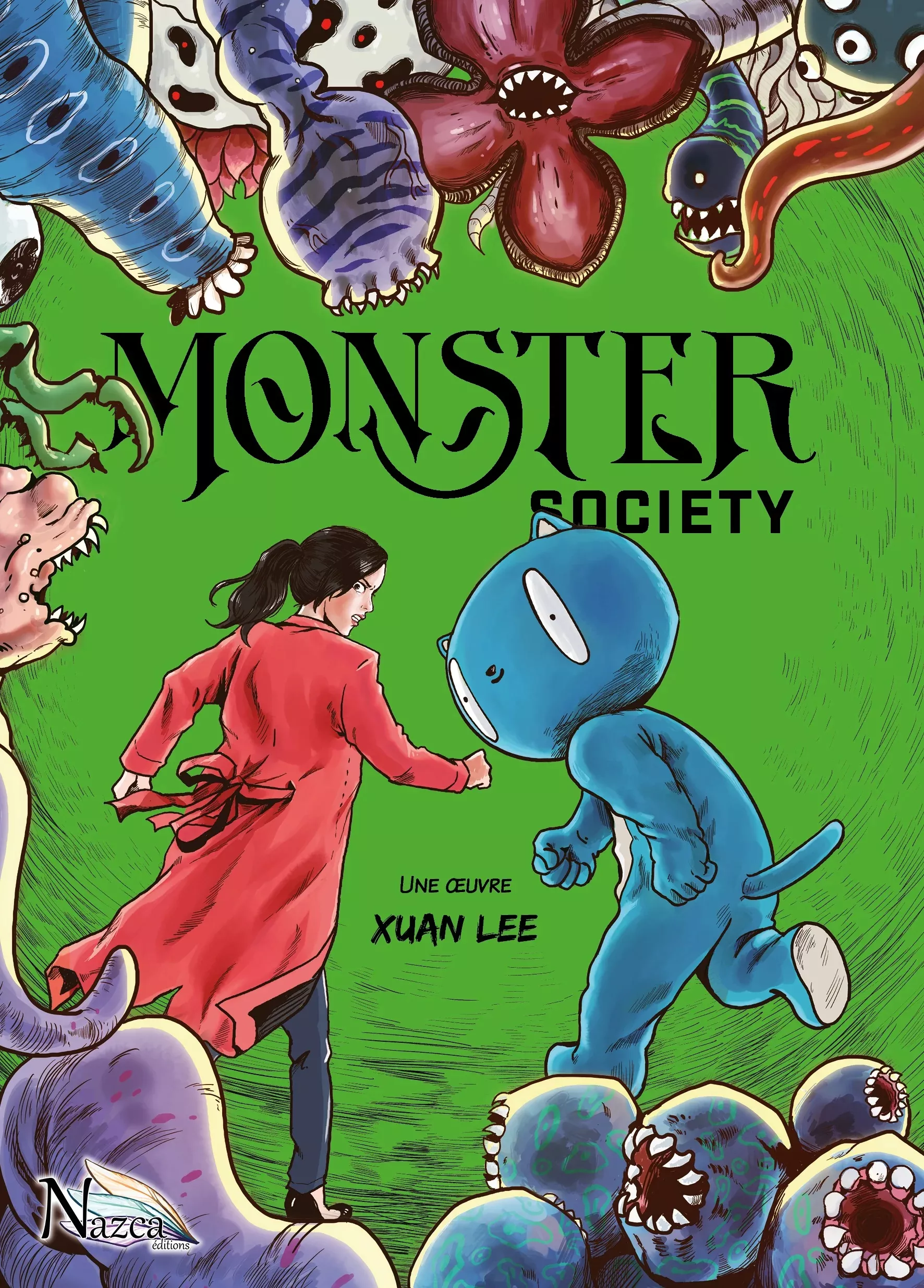 couverture du Manhua Monster Society