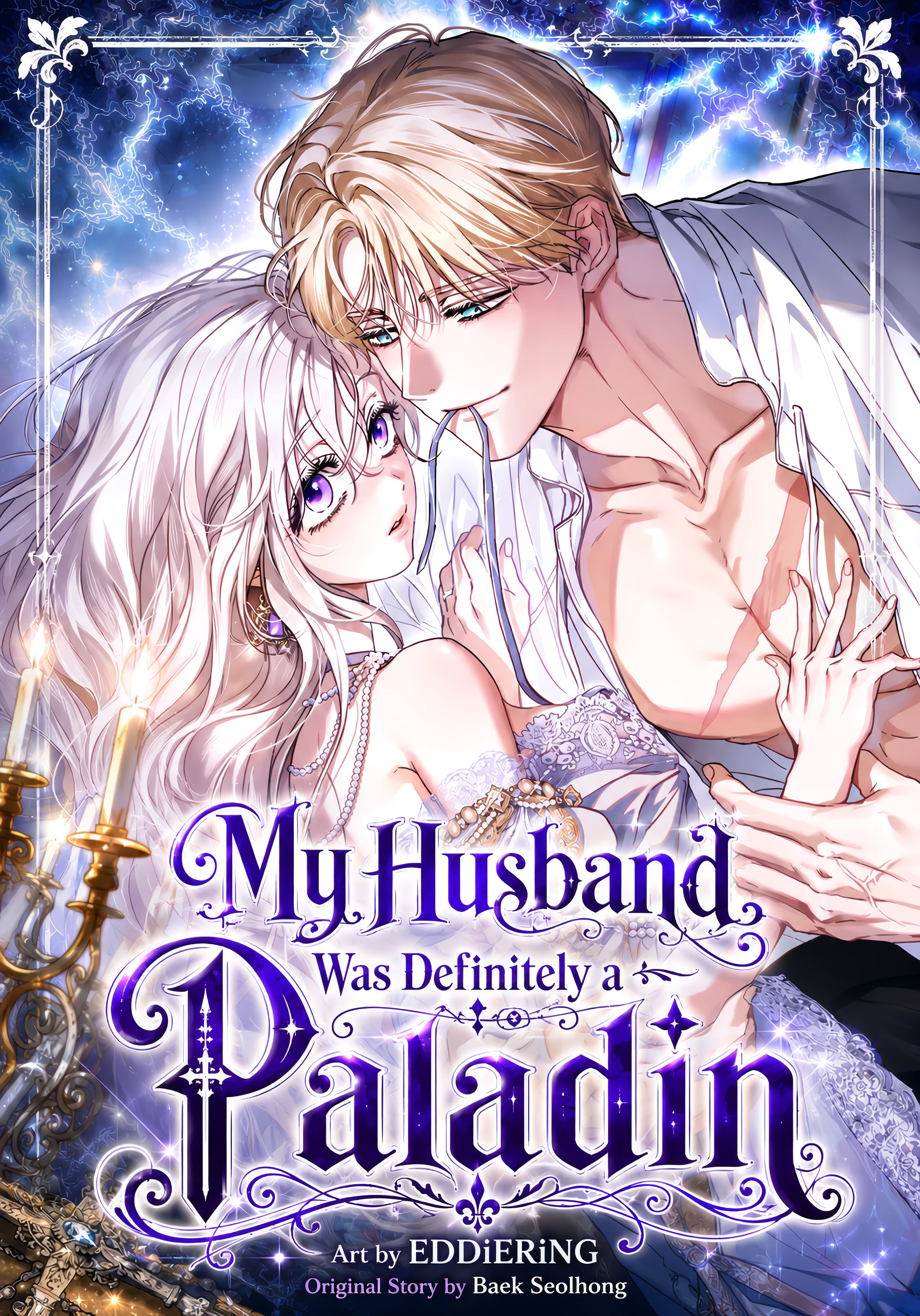 couverture du Manhwa My Husband Is Definitely a Paladin